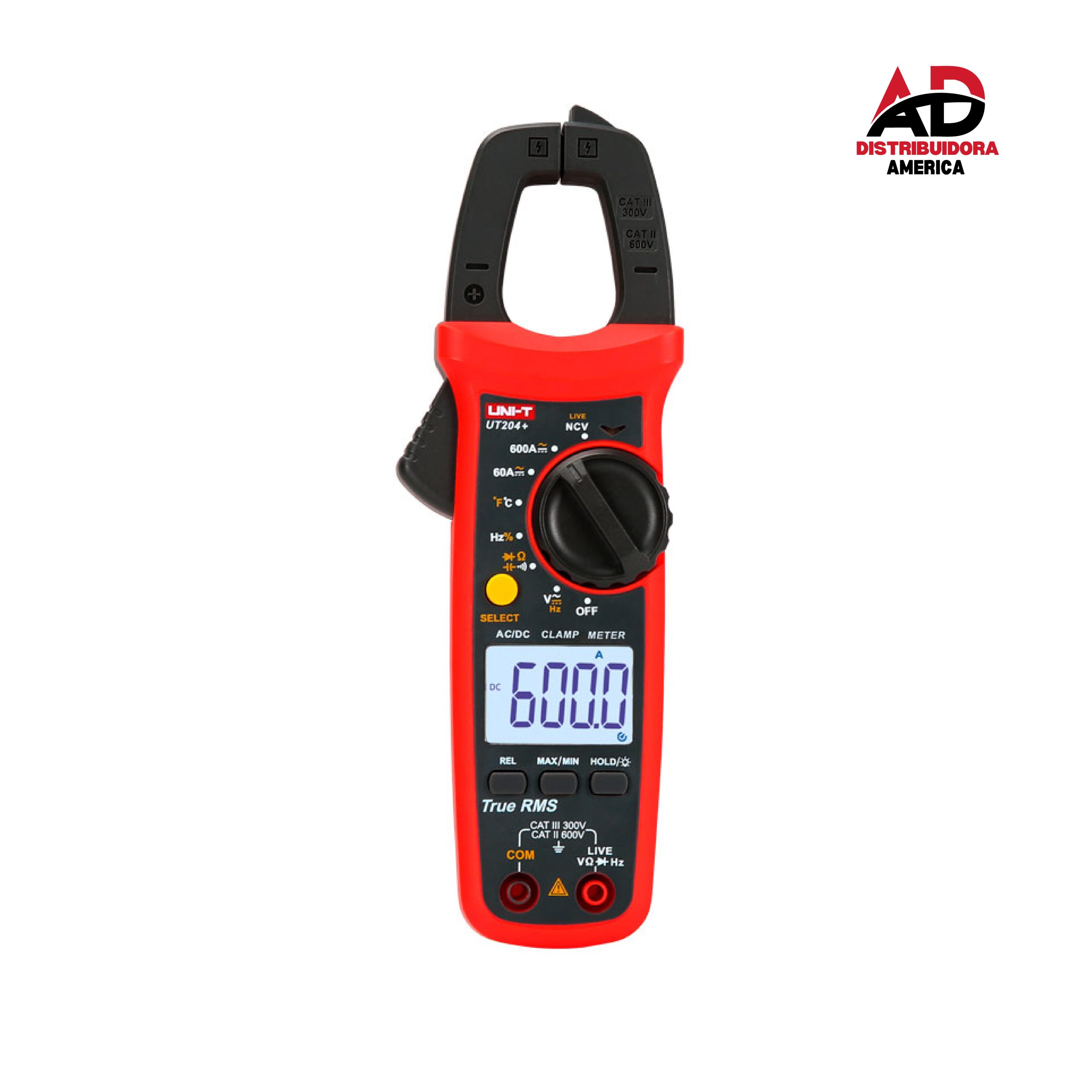 Pinza Amperimétrica TRUE RMS UT-204+ UNI-T