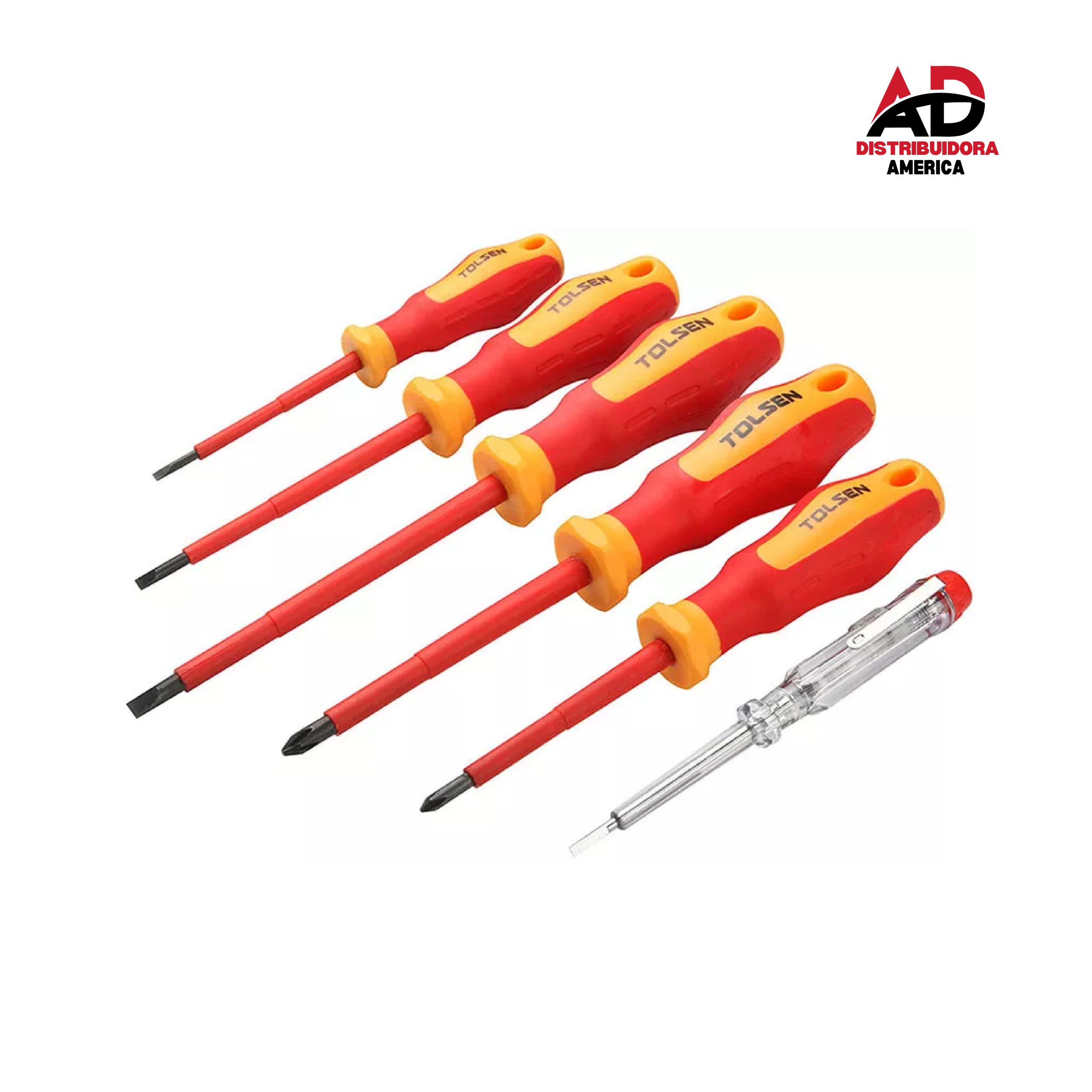 Juego de Destornilladores Tolsen